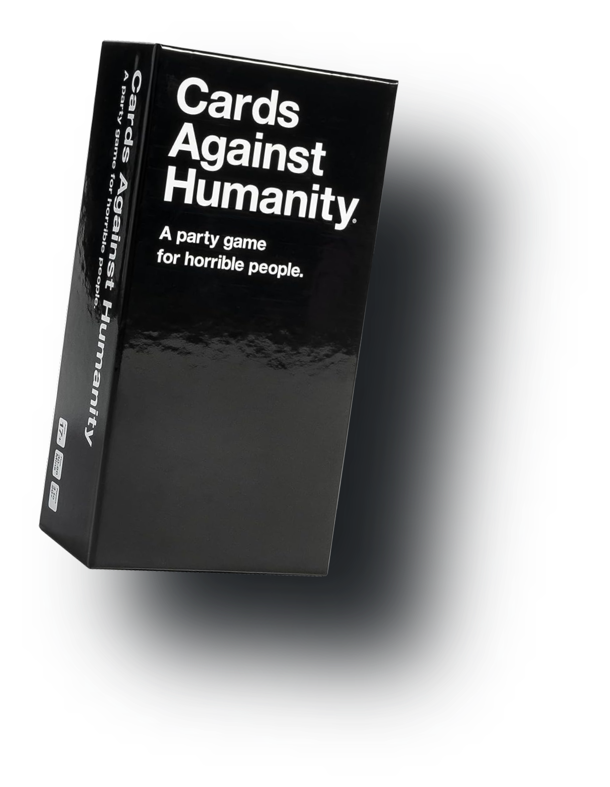 A box for the game Cards Against Humanity