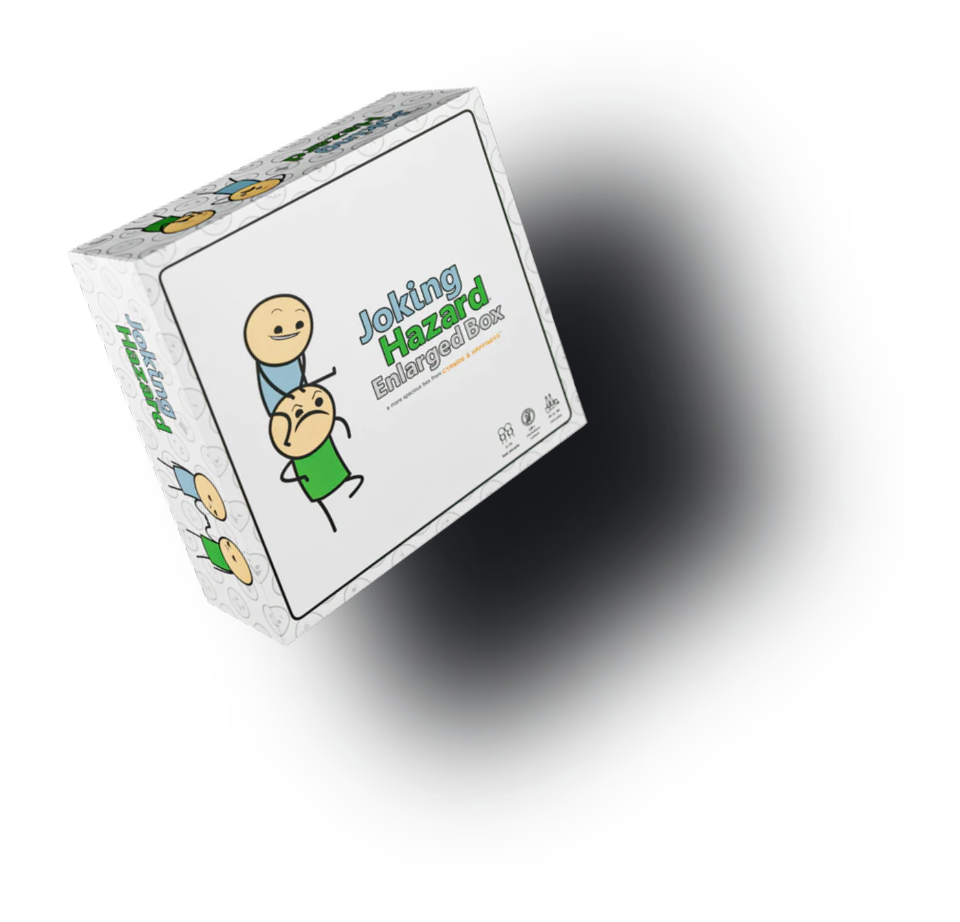 A box for the game Joking Hazard